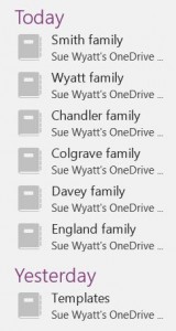 onenote notebooks